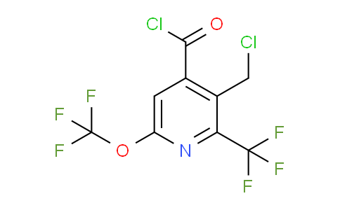 AM144661 | 1805192-52-2 | 3-(Chloromethyl)-6-(trifluoromethoxy)-2-(trifluoromethyl)pyridine-4-carbonyl chloride