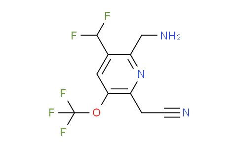 AM144662 | 1803994-53-7 | 2-(Aminomethyl)-3-(difluoromethyl)-5-(trifluoromethoxy)pyridine-6-acetonitrile