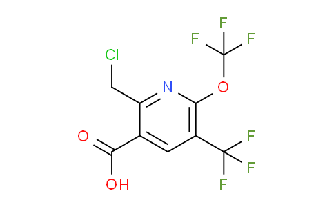 AM144669 | 1804661-32-2 | 2-(Chloromethyl)-6-(trifluoromethoxy)-5-(trifluoromethyl)pyridine-3-carboxylic acid
