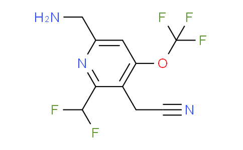 AM144672 | 1806069-29-3 | 6-(Aminomethyl)-2-(difluoromethyl)-4-(trifluoromethoxy)pyridine-3-acetonitrile