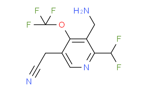 AM144674 | 1806760-21-3 | 3-(Aminomethyl)-2-(difluoromethyl)-4-(trifluoromethoxy)pyridine-5-acetonitrile