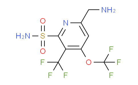 AM144676 | 1805031-64-4 | 6-(Aminomethyl)-4-(trifluoromethoxy)-3-(trifluoromethyl)pyridine-2-sulfonamide
