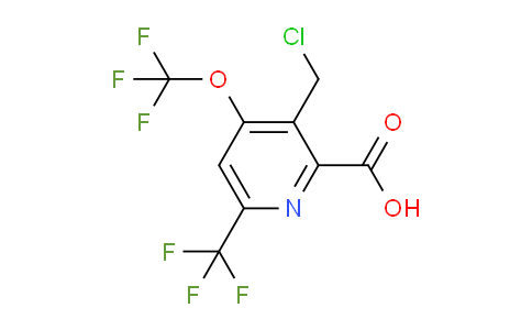 AM144683 | 1805311-24-3 | 3-(Chloromethyl)-4-(trifluoromethoxy)-6-(trifluoromethyl)pyridine-2-carboxylic acid