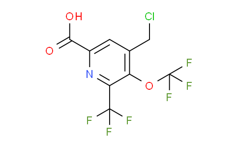 AM144689 | 1805160-51-3 | 4-(Chloromethyl)-3-(trifluoromethoxy)-2-(trifluoromethyl)pyridine-6-carboxylic acid