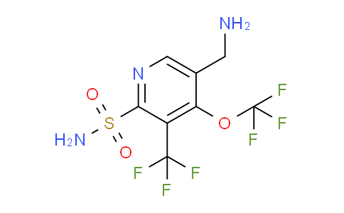 AM144690 | 1804005-64-8 | 5-(Aminomethyl)-4-(trifluoromethoxy)-3-(trifluoromethyl)pyridine-2-sulfonamide