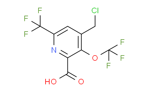 AM144691 | 1804365-13-6 | 4-(Chloromethyl)-3-(trifluoromethoxy)-6-(trifluoromethyl)pyridine-2-carboxylic acid