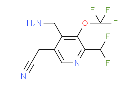AM144693 | 1806166-36-8 | 4-(Aminomethyl)-2-(difluoromethyl)-3-(trifluoromethoxy)pyridine-5-acetonitrile