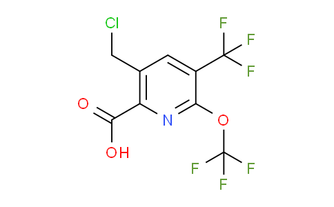 AM144694 | 1805948-70-2 | 5-(Chloromethyl)-2-(trifluoromethoxy)-3-(trifluoromethyl)pyridine-6-carboxylic acid