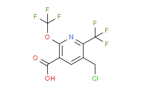 AM144697 | 1806767-47-4 | 3-(Chloromethyl)-6-(trifluoromethoxy)-2-(trifluoromethyl)pyridine-5-carboxylic acid
