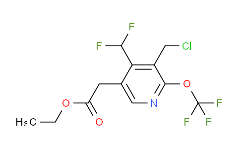 AM144700 | 1804925-06-1 | Ethyl 3-(chloromethyl)-4-(difluoromethyl)-2-(trifluoromethoxy)pyridine-5-acetate