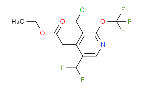 AM144702 | 1805283-29-7 | Ethyl 3-(chloromethyl)-5-(difluoromethyl)-2-(trifluoromethoxy)pyridine-4-acetate