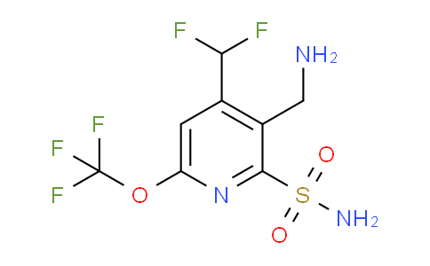 AM144706 | 1805100-47-3 | 3-(Aminomethyl)-4-(difluoromethyl)-6-(trifluoromethoxy)pyridine-2-sulfonamide