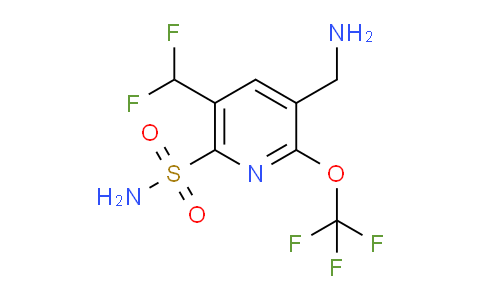 AM144708 | 1805295-15-1 | 3-(Aminomethyl)-5-(difluoromethyl)-2-(trifluoromethoxy)pyridine-6-sulfonamide