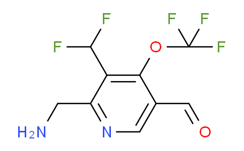 AM144711 | 1806760-69-9 | 2-(Aminomethyl)-3-(difluoromethyl)-4-(trifluoromethoxy)pyridine-5-carboxaldehyde