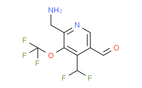 AM144714 | 1805296-79-0 | 2-(Aminomethyl)-4-(difluoromethyl)-3-(trifluoromethoxy)pyridine-5-carboxaldehyde
