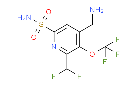 AM144717 | 1805919-85-0 | 4-(Aminomethyl)-2-(difluoromethyl)-3-(trifluoromethoxy)pyridine-6-sulfonamide