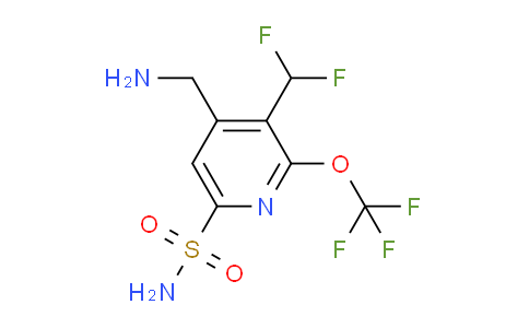 AM144720 | 1805919-93-0 | 4-(Aminomethyl)-3-(difluoromethyl)-2-(trifluoromethoxy)pyridine-6-sulfonamide