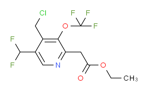 AM144722 | 1805248-23-0 | Ethyl 4-(chloromethyl)-5-(difluoromethyl)-3-(trifluoromethoxy)pyridine-2-acetate