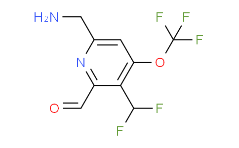 AM144724 | 1805227-70-6 | 6-(Aminomethyl)-3-(difluoromethyl)-4-(trifluoromethoxy)pyridine-2-carboxaldehyde