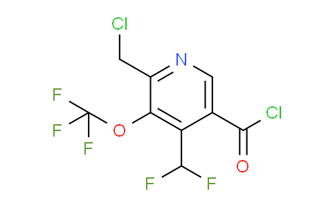 AM144735 | 1804752-52-0 | 2-(Chloromethyl)-4-(difluoromethyl)-3-(trifluoromethoxy)pyridine-5-carbonyl chloride
