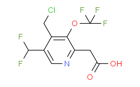 AM144744 | 1805190-23-1 | 4-(Chloromethyl)-5-(difluoromethyl)-3-(trifluoromethoxy)pyridine-2-acetic acid