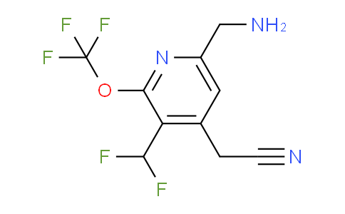 AM144745 | 1806166-25-5 | 6-(Aminomethyl)-3-(difluoromethyl)-2-(trifluoromethoxy)pyridine-4-acetonitrile