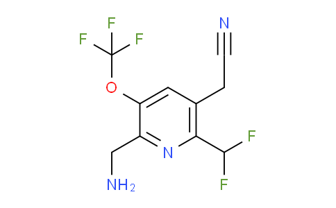 AM144746 | 1806779-21-4 | 2-(Aminomethyl)-6-(difluoromethyl)-3-(trifluoromethoxy)pyridine-5-acetonitrile