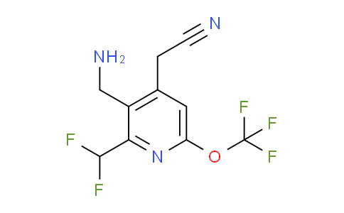 AM144750 | 1805298-54-7 | 3-(Aminomethyl)-2-(difluoromethyl)-6-(trifluoromethoxy)pyridine-4-acetonitrile