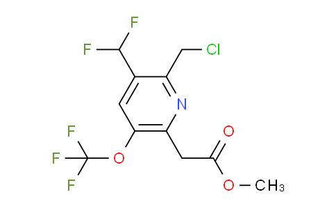 AM144752 | 1806770-07-9 | Methyl 2-(chloromethyl)-3-(difluoromethyl)-5-(trifluoromethoxy)pyridine-6-acetate
