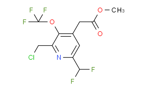 AM144762 | 1804368-49-7 | Methyl 2-(chloromethyl)-6-(difluoromethyl)-3-(trifluoromethoxy)pyridine-4-acetate