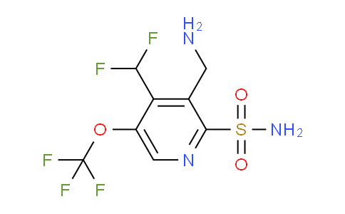 AM144763 | 1805295-11-7 | 3-(Aminomethyl)-4-(difluoromethyl)-5-(trifluoromethoxy)pyridine-2-sulfonamide