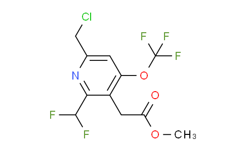 AM144764 | 1805313-26-1 | Methyl 6-(chloromethyl)-2-(difluoromethyl)-4-(trifluoromethoxy)pyridine-3-acetate