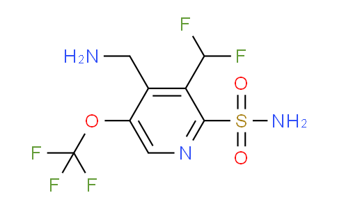 AM144772 | 1806760-52-0 | 4-(Aminomethyl)-3-(difluoromethyl)-5-(trifluoromethoxy)pyridine-2-sulfonamide