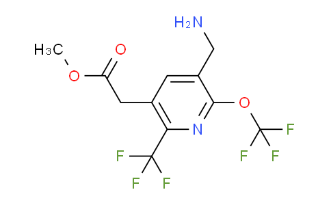 AM144776 | 1806759-81-8 | Methyl 3-(aminomethyl)-2-(trifluoromethoxy)-6-(trifluoromethyl)pyridine-5-acetate
