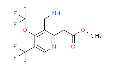 AM144777 | 1804853-59-5 | Methyl 3-(aminomethyl)-4-(trifluoromethoxy)-5-(trifluoromethyl)pyridine-2-acetate