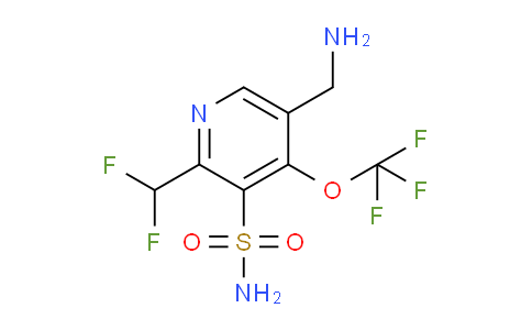 AM144778 | 1805919-98-5 | 5-(Aminomethyl)-2-(difluoromethyl)-4-(trifluoromethoxy)pyridine-3-sulfonamide