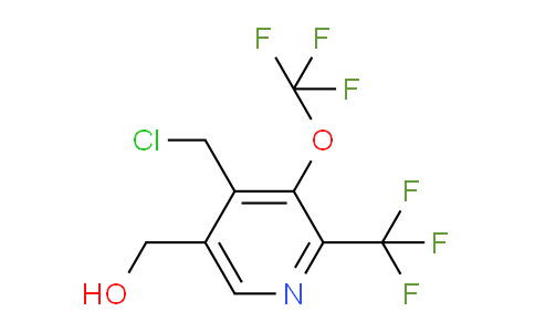 AM144781 | 1805311-05-0 | 4-(Chloromethyl)-3-(trifluoromethoxy)-2-(trifluoromethyl)pyridine-5-methanol