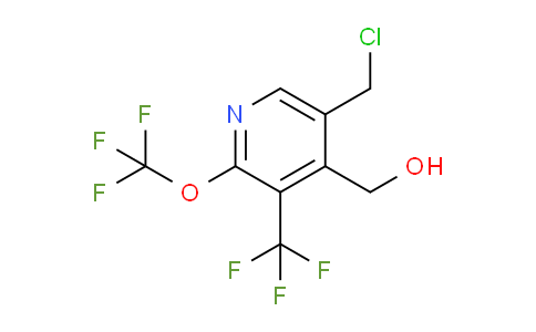 5-(Chloromethyl)-2-(trifluoromethoxy)-3-(trifluoromethyl)pyridine-4-methanol