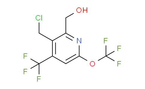 3-(Chloromethyl)-6-(trifluoromethoxy)-4-(trifluoromethyl)pyridine-2-methanol