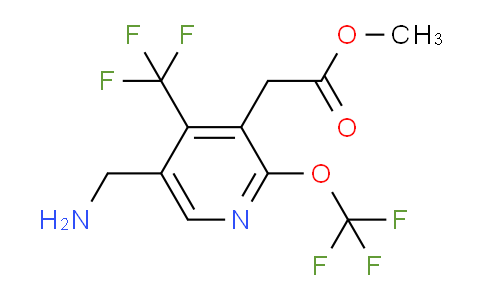 AM144792 | 1805227-29-5 | Methyl 5-(aminomethyl)-2-(trifluoromethoxy)-4-(trifluoromethyl)pyridine-3-acetate