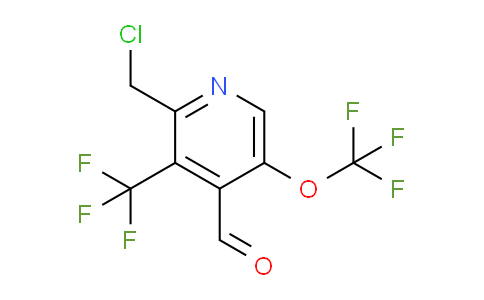 AM144795 | 1804680-95-2 | 2-(Chloromethyl)-5-(trifluoromethoxy)-3-(trifluoromethyl)pyridine-4-carboxaldehyde