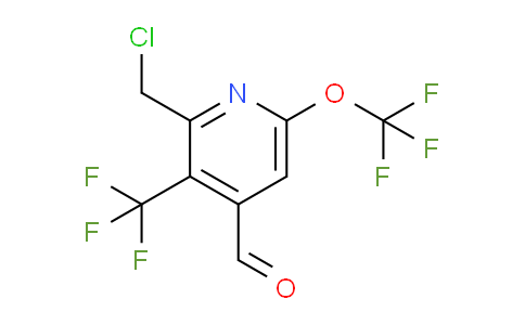 AM144797 | 1804654-61-2 | 2-(Chloromethyl)-6-(trifluoromethoxy)-3-(trifluoromethyl)pyridine-4-carboxaldehyde