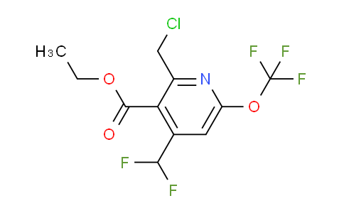 AM144804 | 1805246-99-4 | Ethyl 2-(chloromethyl)-4-(difluoromethyl)-6-(trifluoromethoxy)pyridine-3-carboxylate