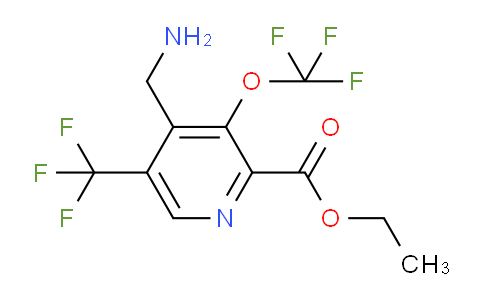 AM144807 | 1803993-41-0 | Ethyl 4-(aminomethyl)-3-(trifluoromethoxy)-5-(trifluoromethyl)pyridine-2-carboxylate