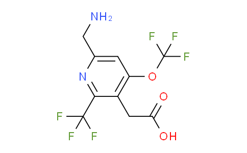 AM144817 | 1804667-21-7 | 6-(Aminomethyl)-4-(trifluoromethoxy)-2-(trifluoromethyl)pyridine-3-acetic acid