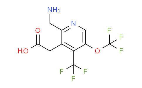 AM144820 | 1806756-55-7 | 2-(Aminomethyl)-5-(trifluoromethoxy)-4-(trifluoromethyl)pyridine-3-acetic acid