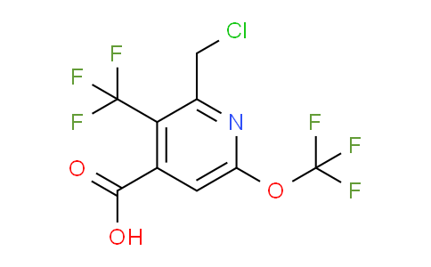 AM144822 | 1805948-61-1 | 2-(Chloromethyl)-6-(trifluoromethoxy)-3-(trifluoromethyl)pyridine-4-carboxylic acid