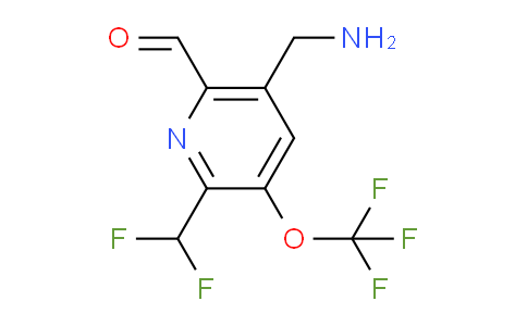 AM144824 | 1805293-83-7 | 5-(Aminomethyl)-2-(difluoromethyl)-3-(trifluoromethoxy)pyridine-6-carboxaldehyde