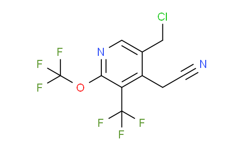 AM144826 | 1804363-91-4 | 5-(Chloromethyl)-2-(trifluoromethoxy)-3-(trifluoromethyl)pyridine-4-acetonitrile