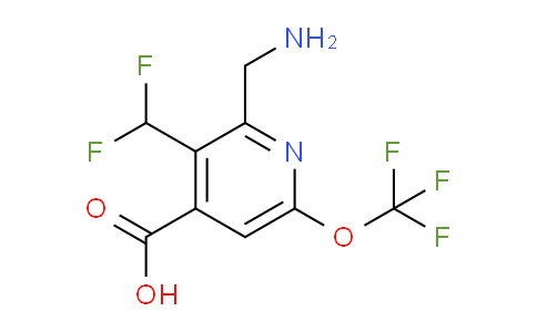 AM144829 | 1806760-87-1 | 2-(Aminomethyl)-3-(difluoromethyl)-6-(trifluoromethoxy)pyridine-4-carboxylic acid